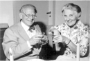 Egon und Emmy Wellesz in späten Jahren